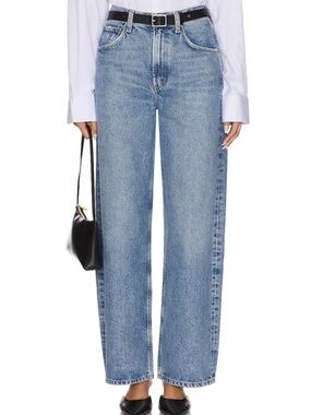 Agolde Low Curve High Waist Wide Leg Jeans Size 27